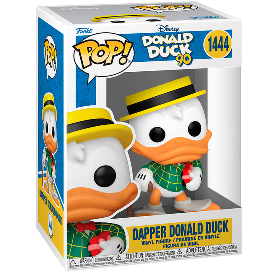 Disney DD 90th Anniversary POP Disney Vinyl Figura Donald Duck diner