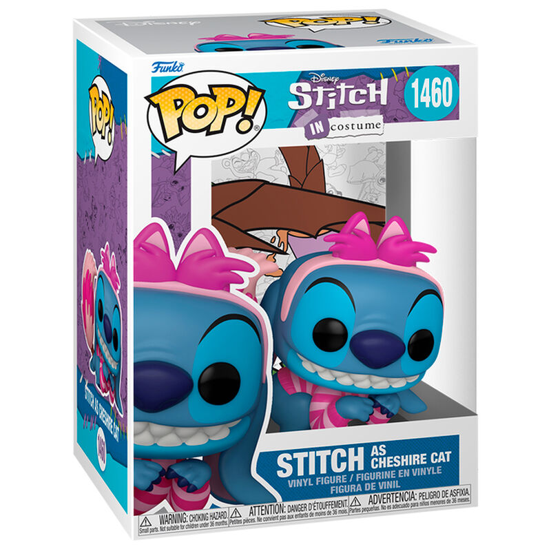 Lilo Stitch Figura POP Buddy Vinyl Costume Cheshire 9 cm Frikytopia