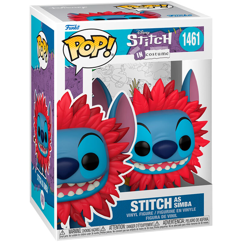 Figura POP Disney Stitch as Simba Frikytopia