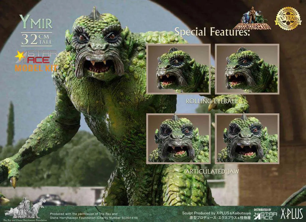 RAY HARRYHOUSEN YMIR MODEL KIT Frikytopia