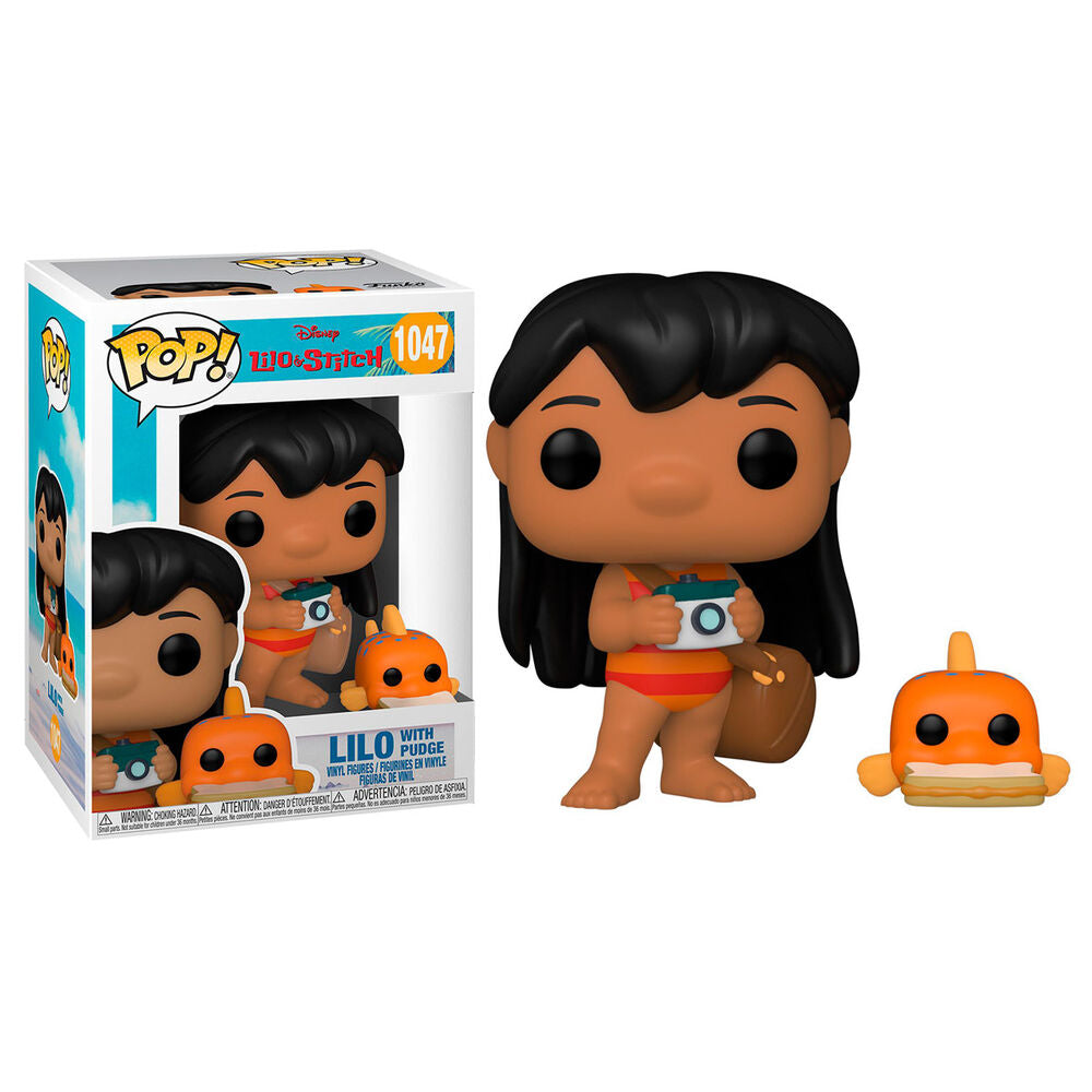 Figura POP Disney Lilo and Stitch Lilo with Pudge Frikytopia