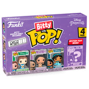 Disney Princesses Pack de 4 Figuras Bitty POP Vinyl Belle 2,5 cm