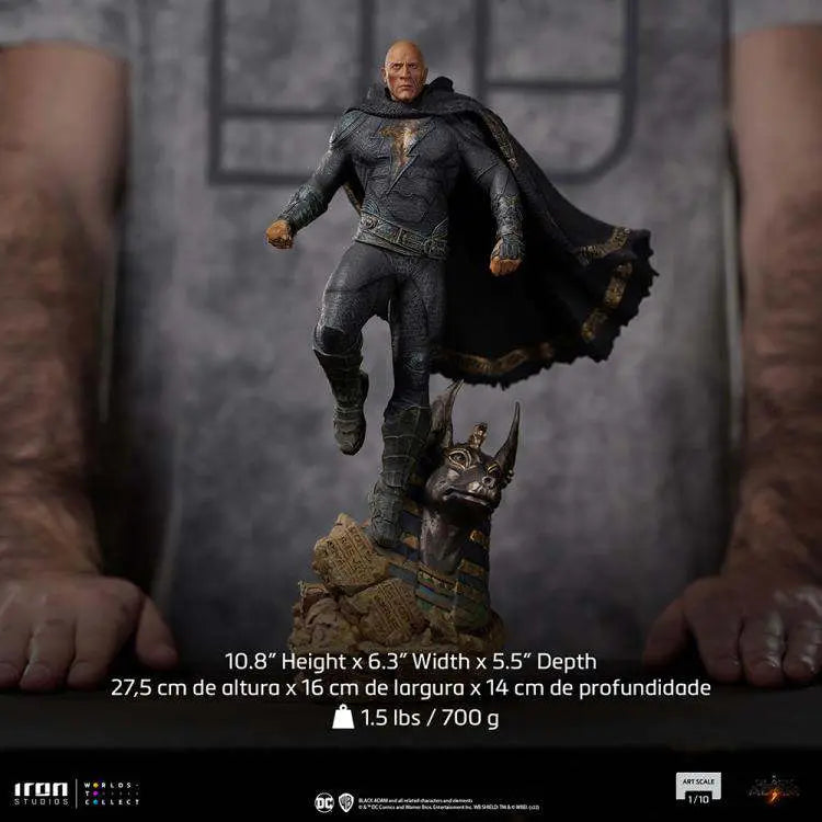 BLACK ADAM 1/10 Estatua