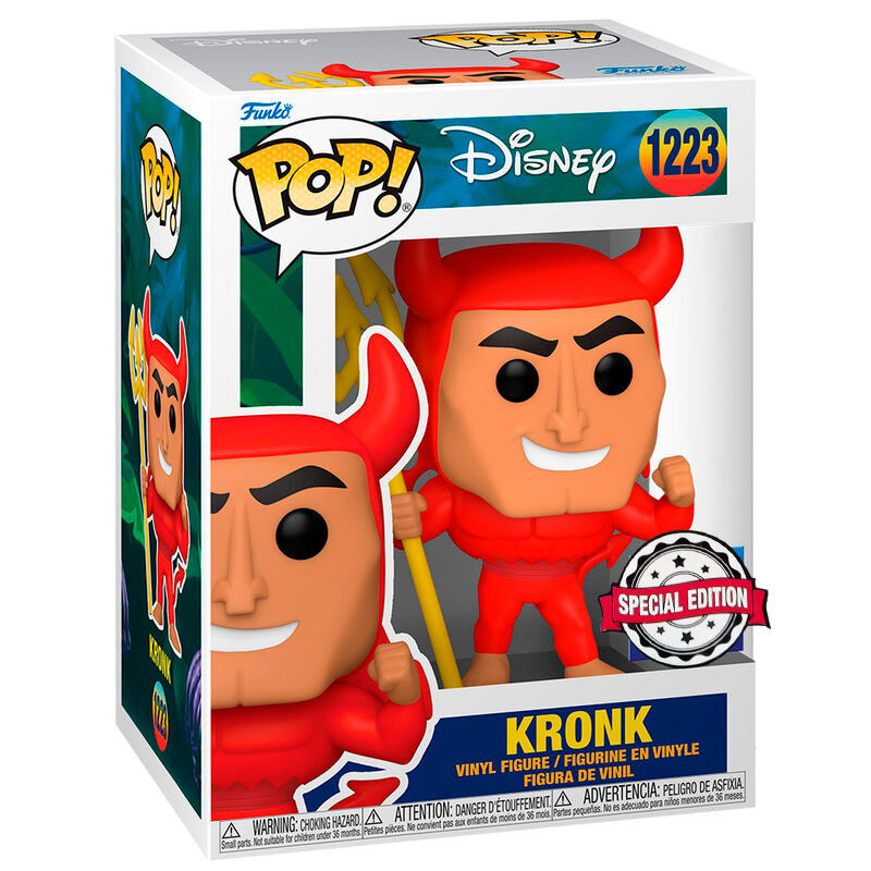 Figura POP Disney El Emperador y sus Locuras Kronk Exclusive Frikytopia