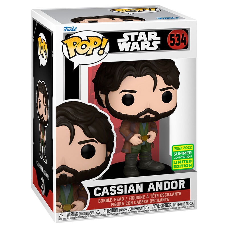 Figura POP Star Wars Cassian Andor Exclusive Frikytopia