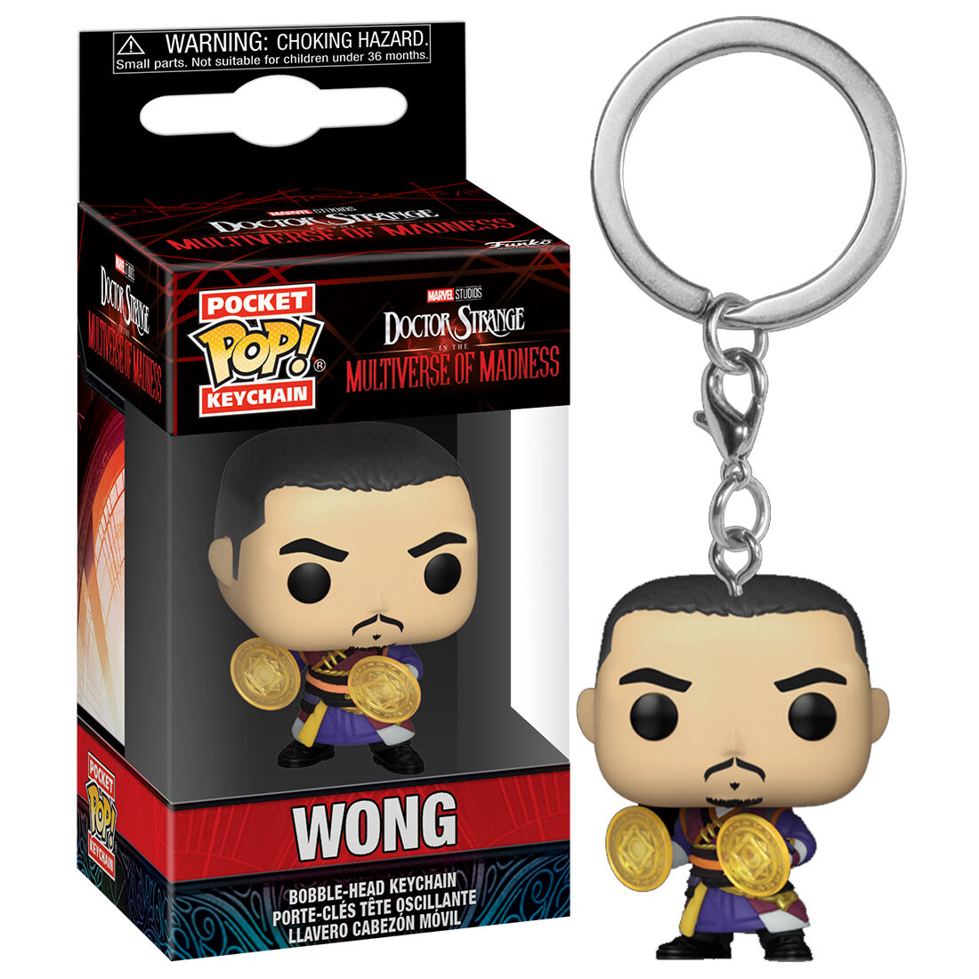 Funko pop keychain llavero doctor strange multiverso de la locura Frikytopia