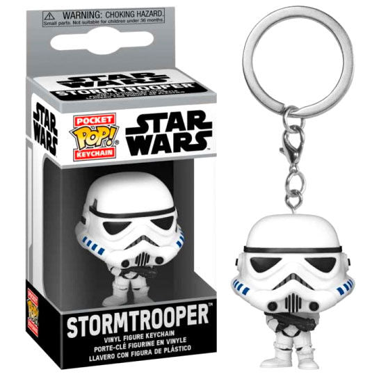 Funko pop keychain llavero star wars stormtrooper 53052