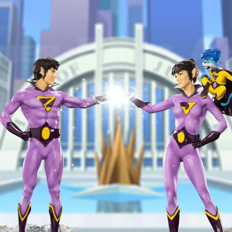 WONDER TWINS ART SCALE 1/10 Frikytopia