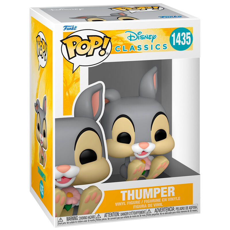 Bambi 80th Anniversary POP Disney Vinyl Figura Thumper 9 cm