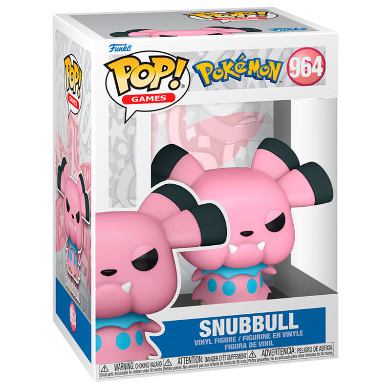 Pokemon POP Games Vinyl Figura Snubbull EMEA 9 cm