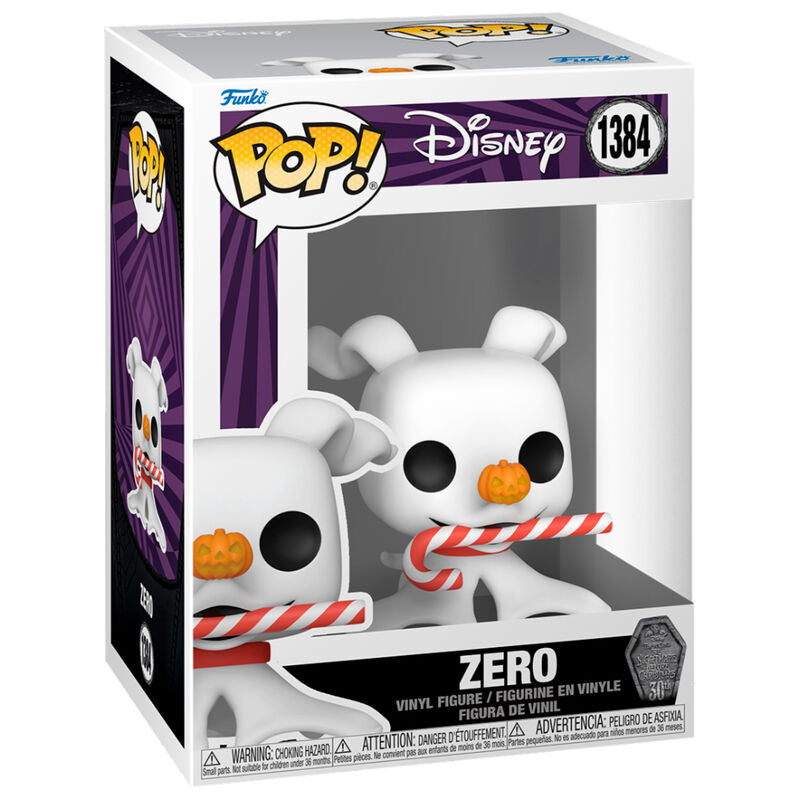 Figura POP Disney Pesadilla Antes de Navidad 30th Anniversary Zero Frikytopia