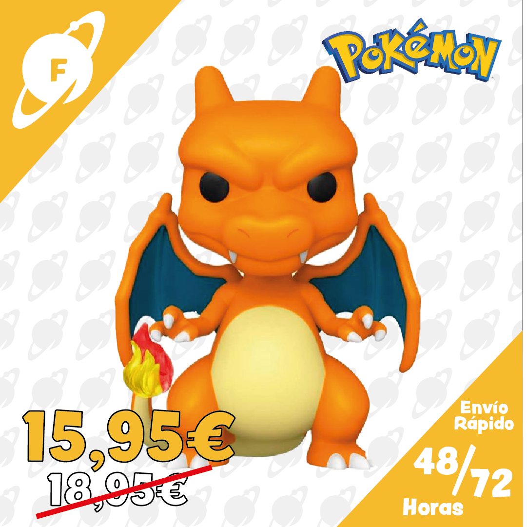 Pokemon POP Games Vinyl Figura Charizard EMEA 9 cm Frikytopia