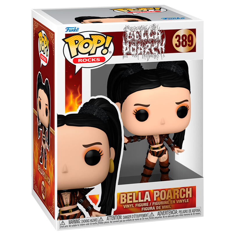 Bella Poarch POP Rocks Vinyl Figura Bella Poarch Inferno 9 cm