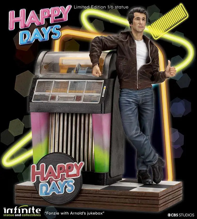 FONZIE HAPPY DAYS O&R 1/6  RESIN STATUE Frikytopia