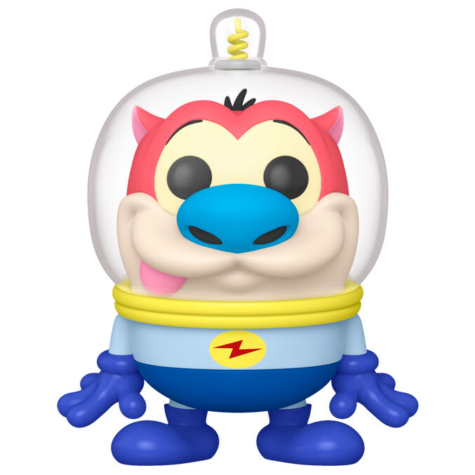 Nick Rewind POP TV Vinyl Figura Stimpy Space Suit 9 cm