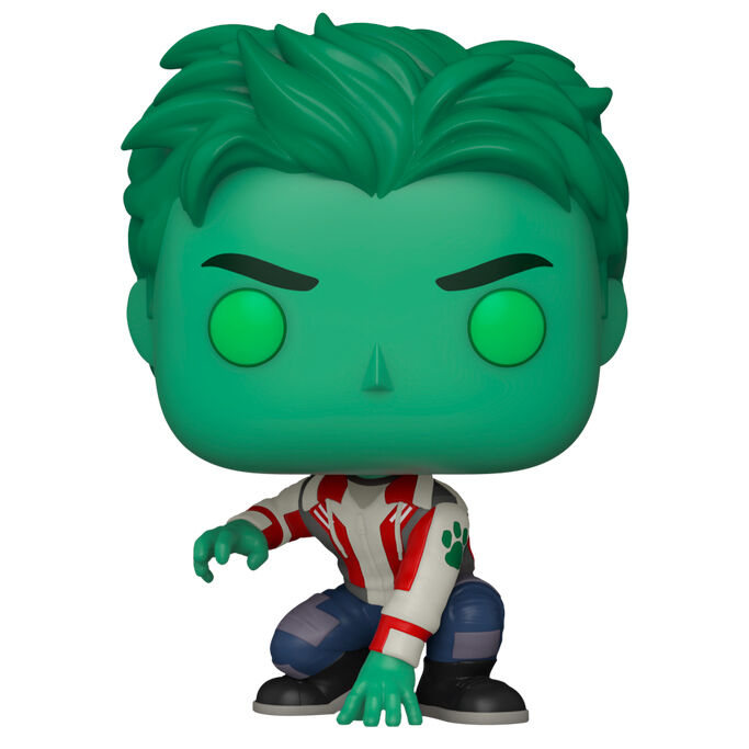 DC Comics Series Figura POP TV Vinyl Beast Boy 9 cm