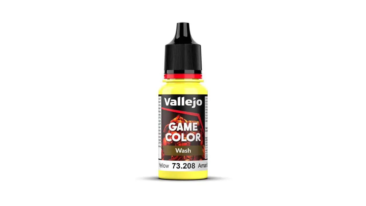 GAME COLOR YELLOW WASH 73208 Frikytopia