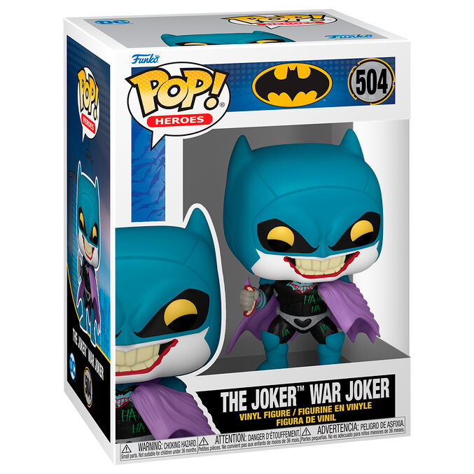DC Comics Series Figura POP Heroes Vinyl Batman War Zone Joker Frikytopia