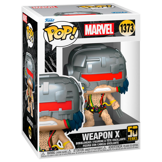 Marvel Figura POP Marvel Vinyl Wolverine 50th Ultimate Weapon X Frikytopia