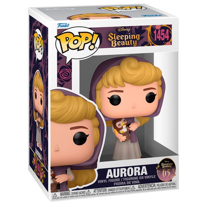 La Bella Durmiente 65th Anniversary POP Disney Vinyl Figura Aurora