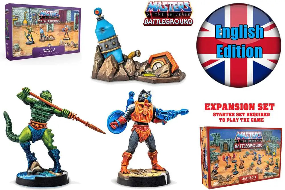Motu:Battleground - Wave 3 - Evil Warriors Faction ENG Frikytopia