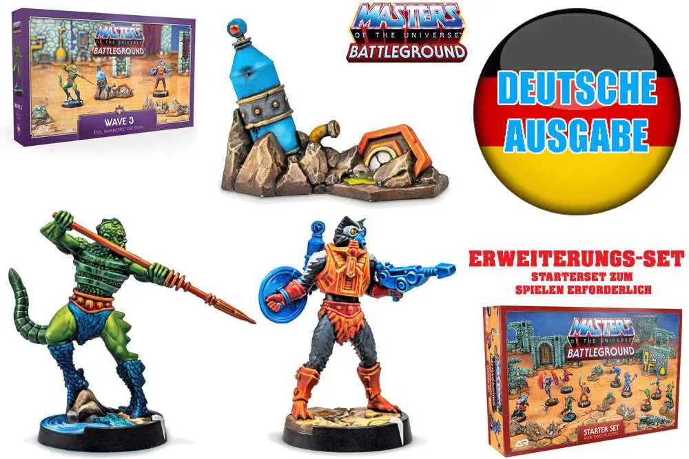 Motu:Battleground - Wave 3 - Evil Warriors Faction GER Frikytopia