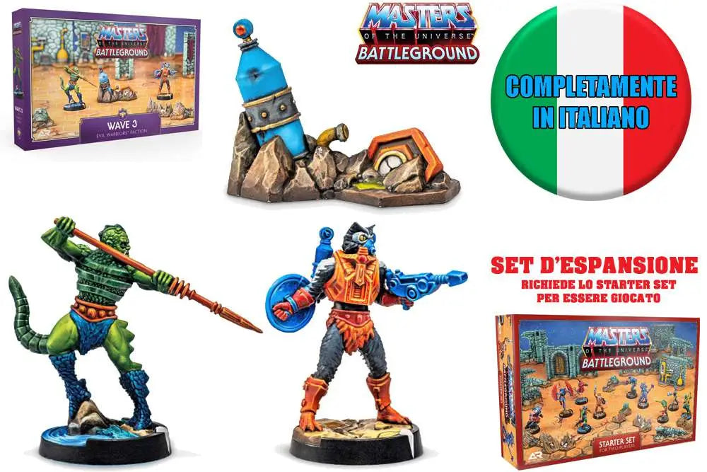 Motu:Battleground - Wave 3 - Evil Warriors Faction ITA Frikytopia