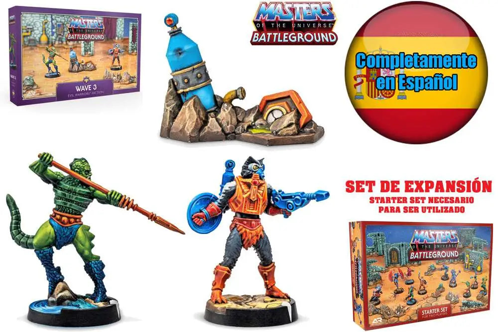 Motu:Battleground - Wave 3 - Evil Warriors Faction SPA Frikytopia