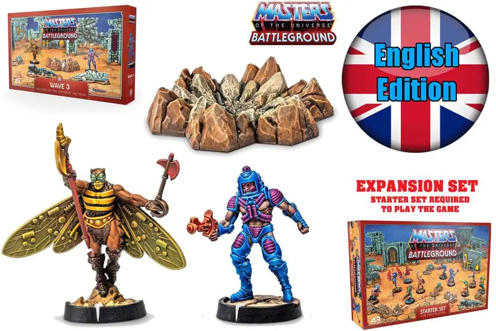 Motu:Battleground - Wave 3 - Masters Of The Universe Faction ENG Frikytopia