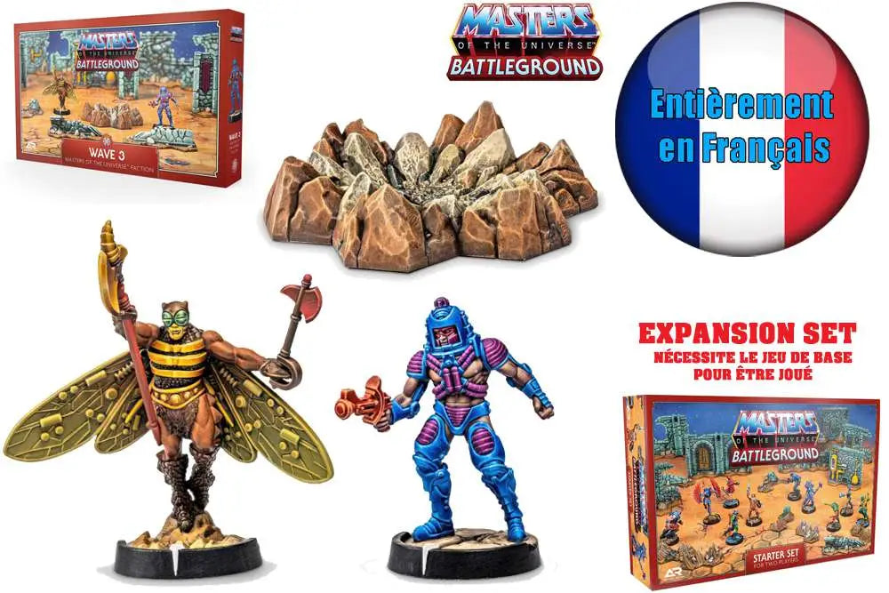 Motu:Battleground - Wave 3 - Masters Of The Universe Faction FRA Frikytopia