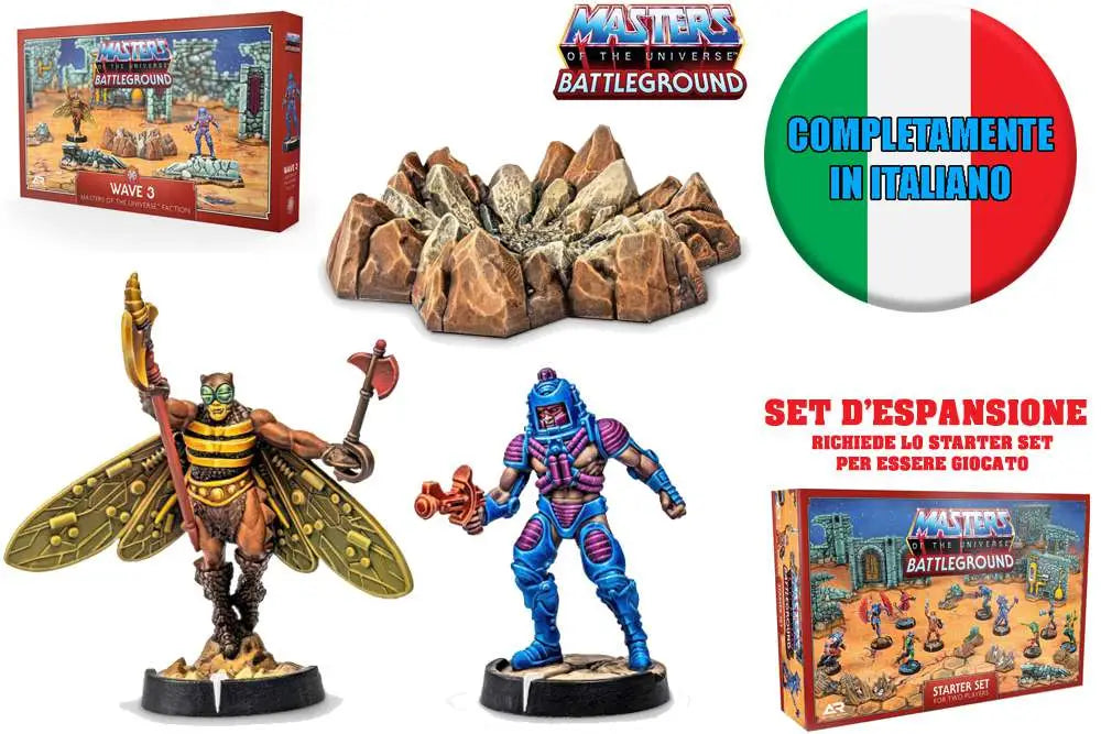 Masters of the Universe: Battleground Juego de Miniaturas Wave 3: Masters of the Universe Faction *Edición Italiano*