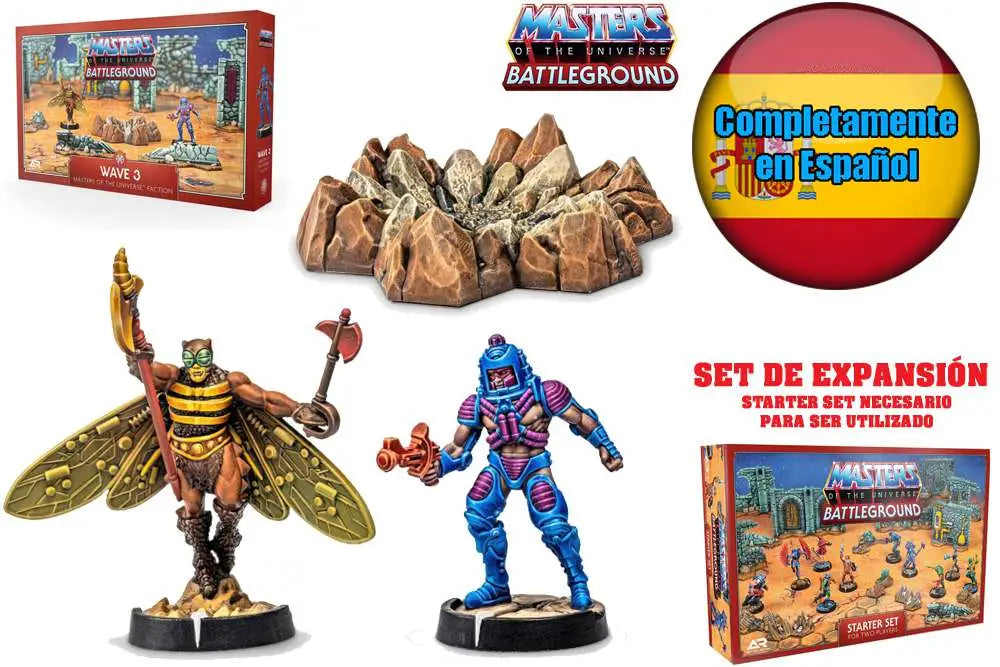 Motu:Battleground - Wave 3 - Masters Of The Universe Faction SPA Frikytopia