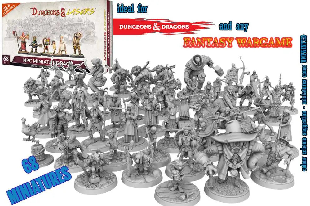 D&L NPC MINIATURE PACK Frikytopia