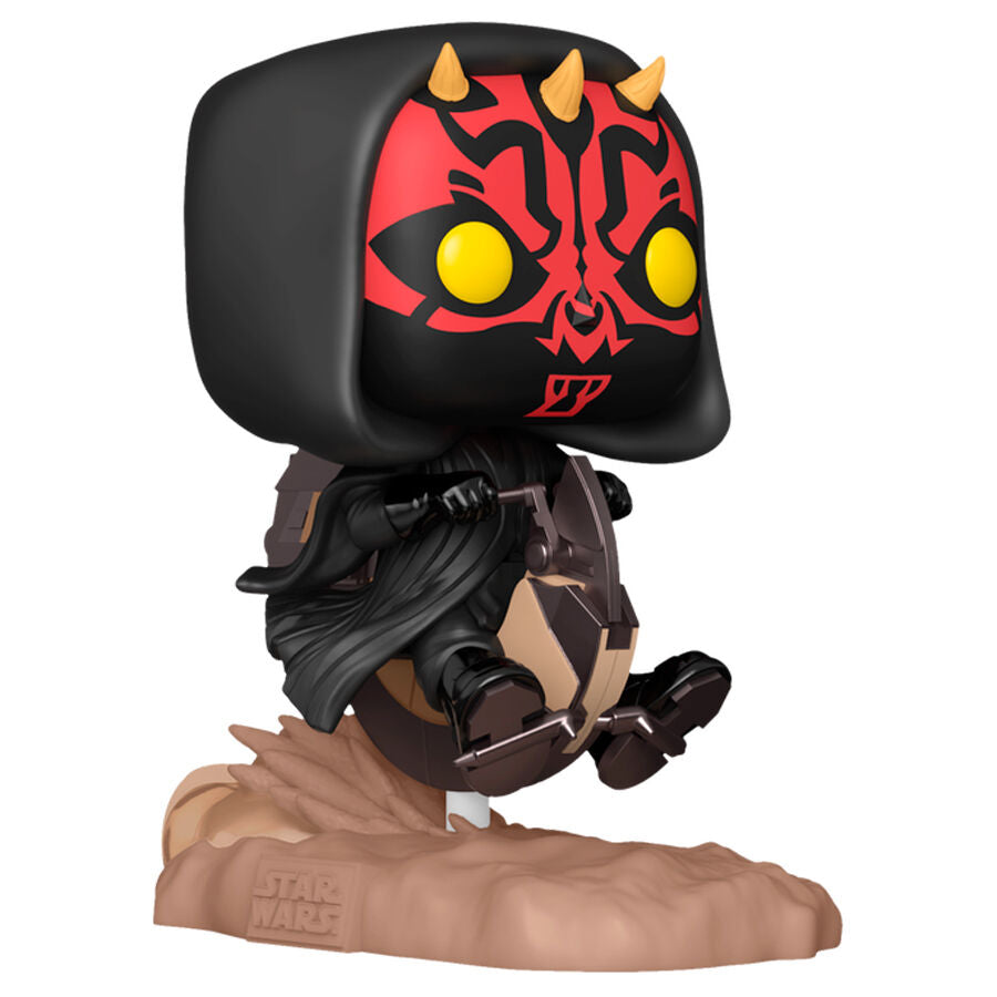 Star Wars POP Rides Deluxe Vinyl Figura Darth Maul on Bloodfin 9 cm