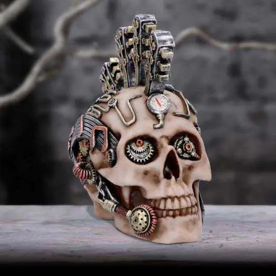 STRIKE A CHORD STEAMPUNK SKULL FIG Frikytopia