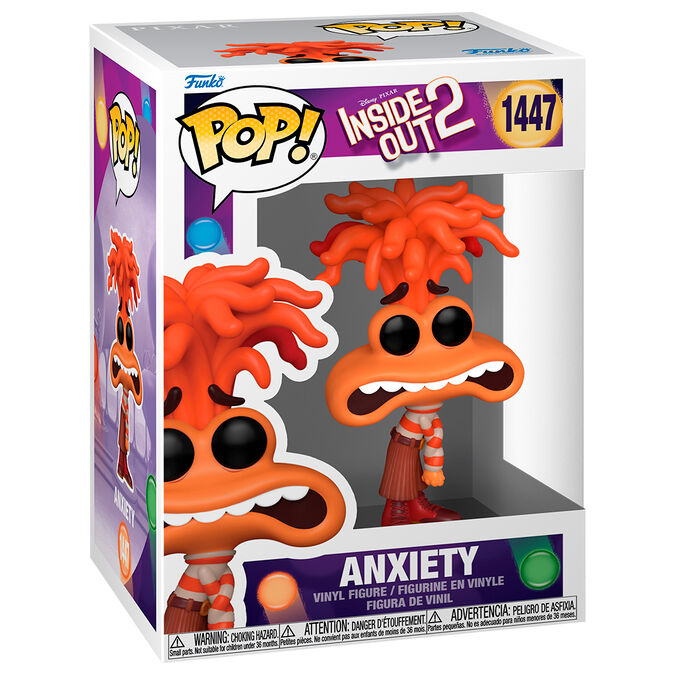 Figura POP Inside Out 2 Anxiety Frikytopia