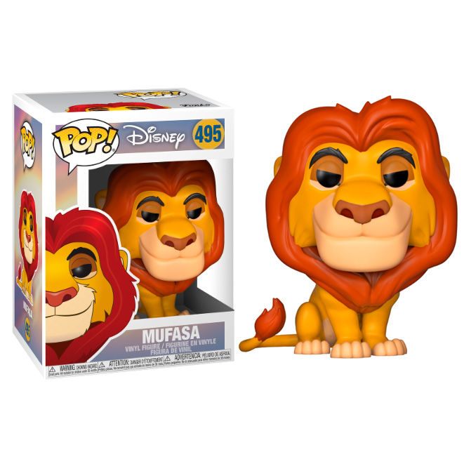 Figura POP Disney El Rey Leon Mufasa Frikytopia