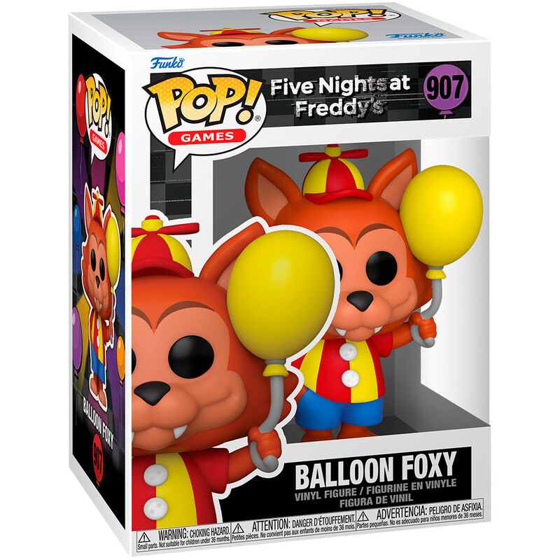 Figura POP Five Nights at Freddys Balloon Foxy Frikytopia