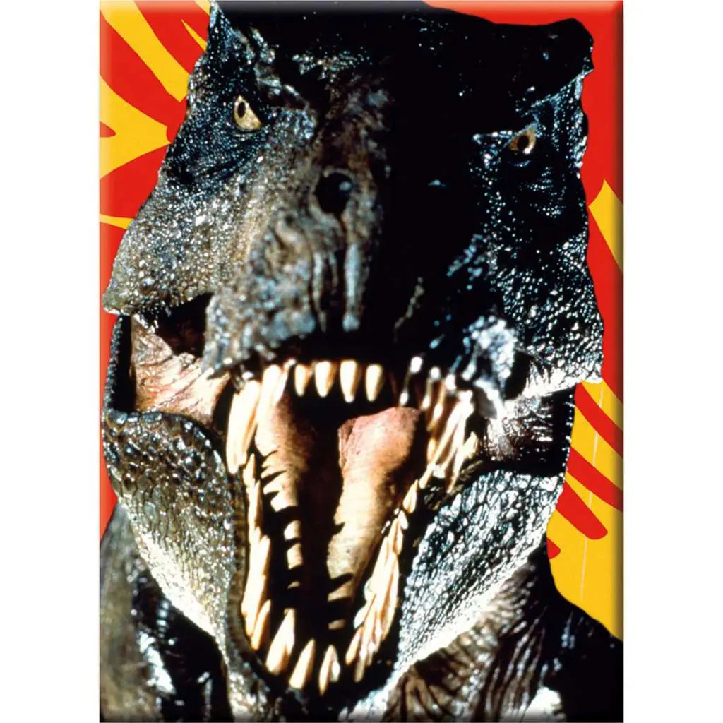 JURASSIC PARK T-REX FLAT MAGNET Frikytopia