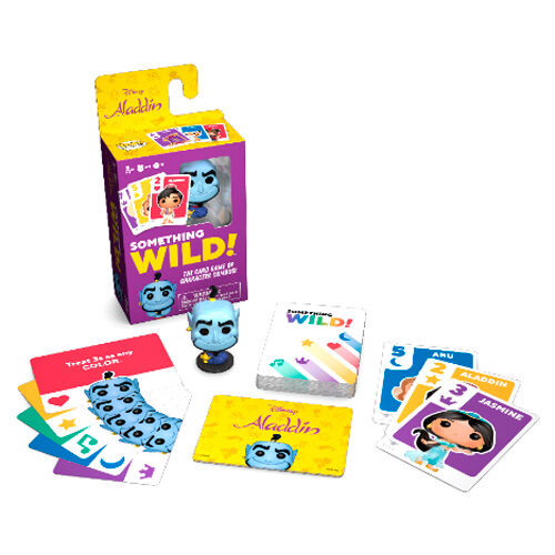 Juego cartas Something Wild Aladdin Disney Español Frikytopia