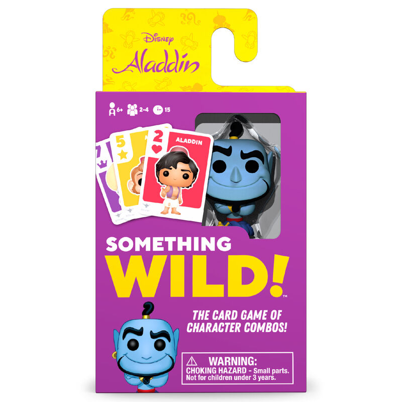 Juego cartas Something Wild Aladdin Disney Español