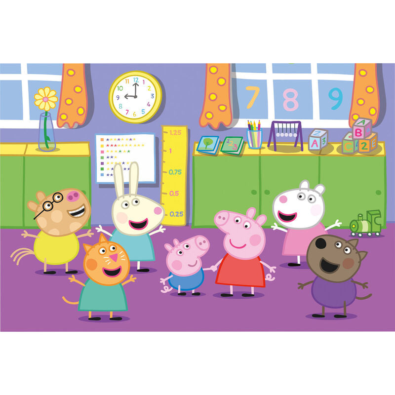 Puzzle Floor Peppa Pig 40 piezas Frikytopia