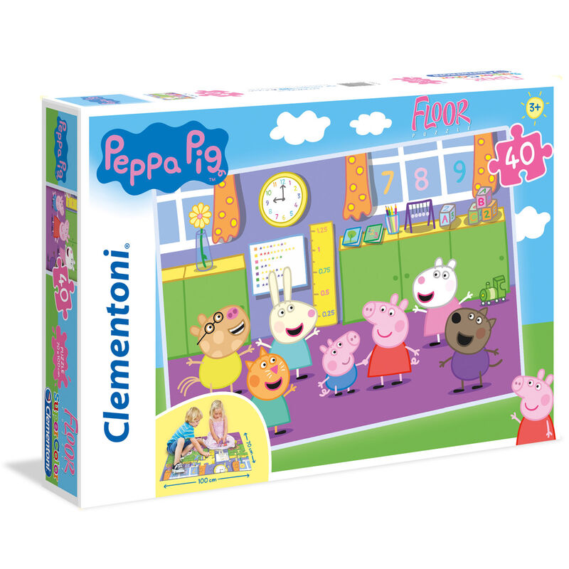 Puzzle Floor Peppa Pig 40 piezas