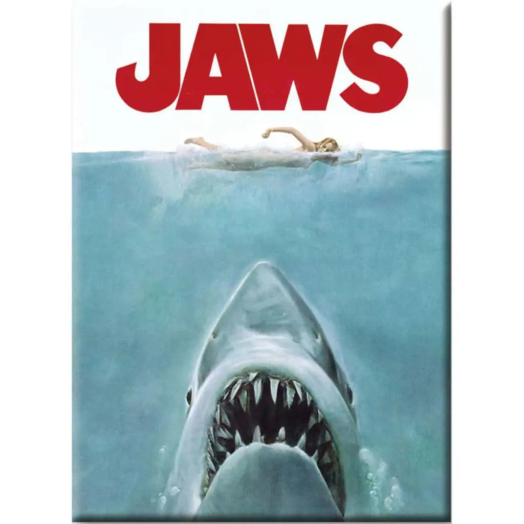 JAWS POSTER FLAT MAGNET Frikytopia