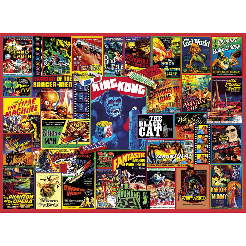 Puzzle Thriller Classics 1000 piezas Frikytopia