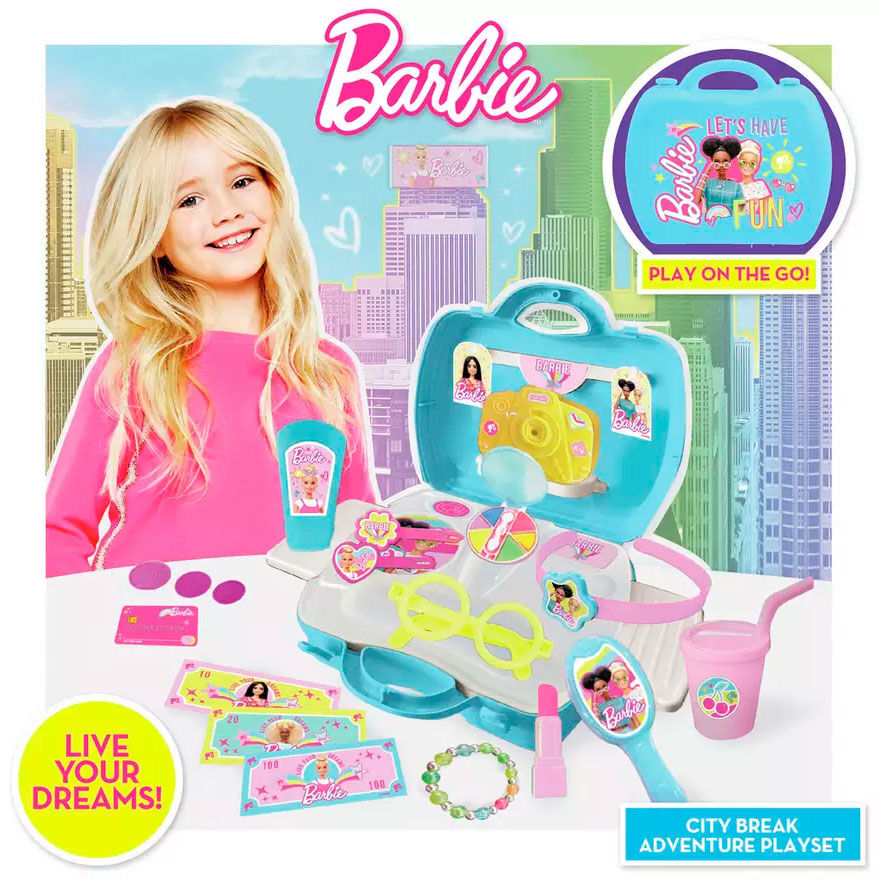 Maletin accesorios Barbie Frikytopia