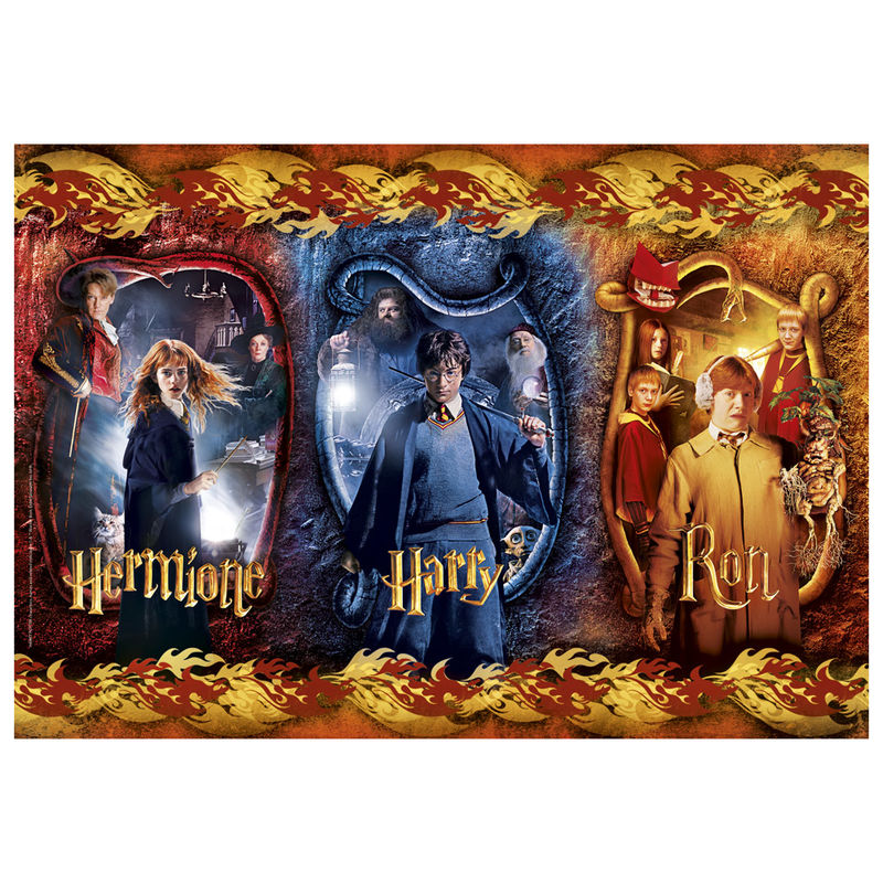Puzzle Harry Ron y Hermione Harry Potter 104 piezas