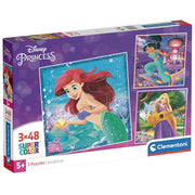 Puzzle Princesas Disney 3x48 piezas