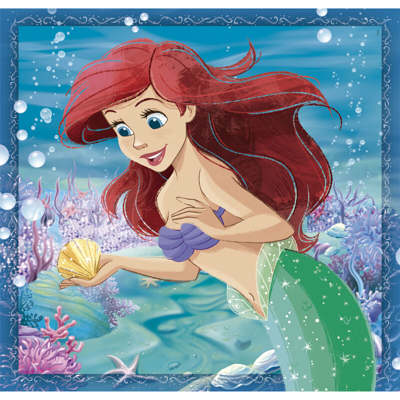 Puzzle Princesas Disney 3x48 piezas