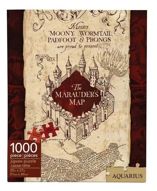 HP MARAUDERS MAP 1000PCS PUZZLE Frikytopia